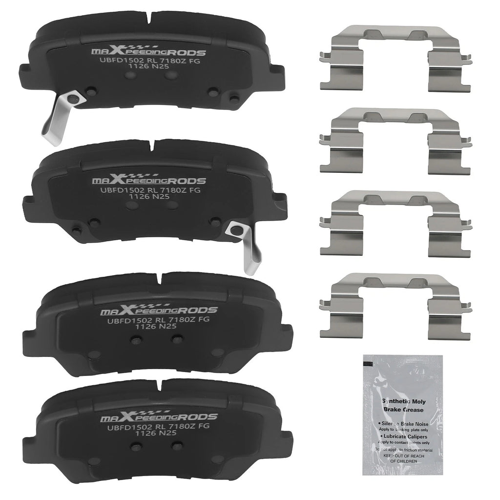 Front Ceramic Brake Pads Set for Kia Forte/Forte Koup/Forte5 (2014-2016)