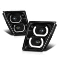 LED Halo Projector Fog Lights for Volvo VN VNL 300 400 430 740 760 (2003–2017)