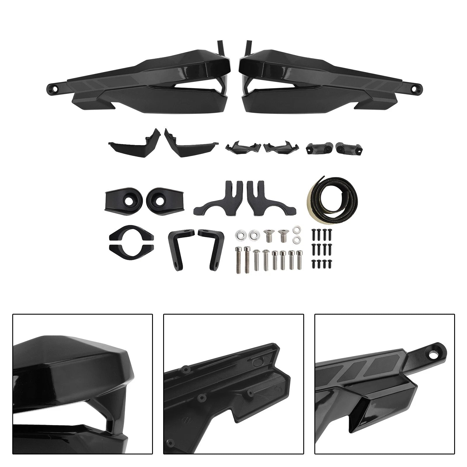 Handguard Protector for Scrambler 400 X (2024–2025) Black