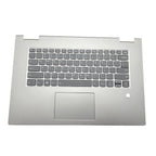 Palmrest Keyboard Touchpad for Lenovo Yoga 730-15IKB 730-15IWL (2018–2018) 5CB0Q96465 Silver