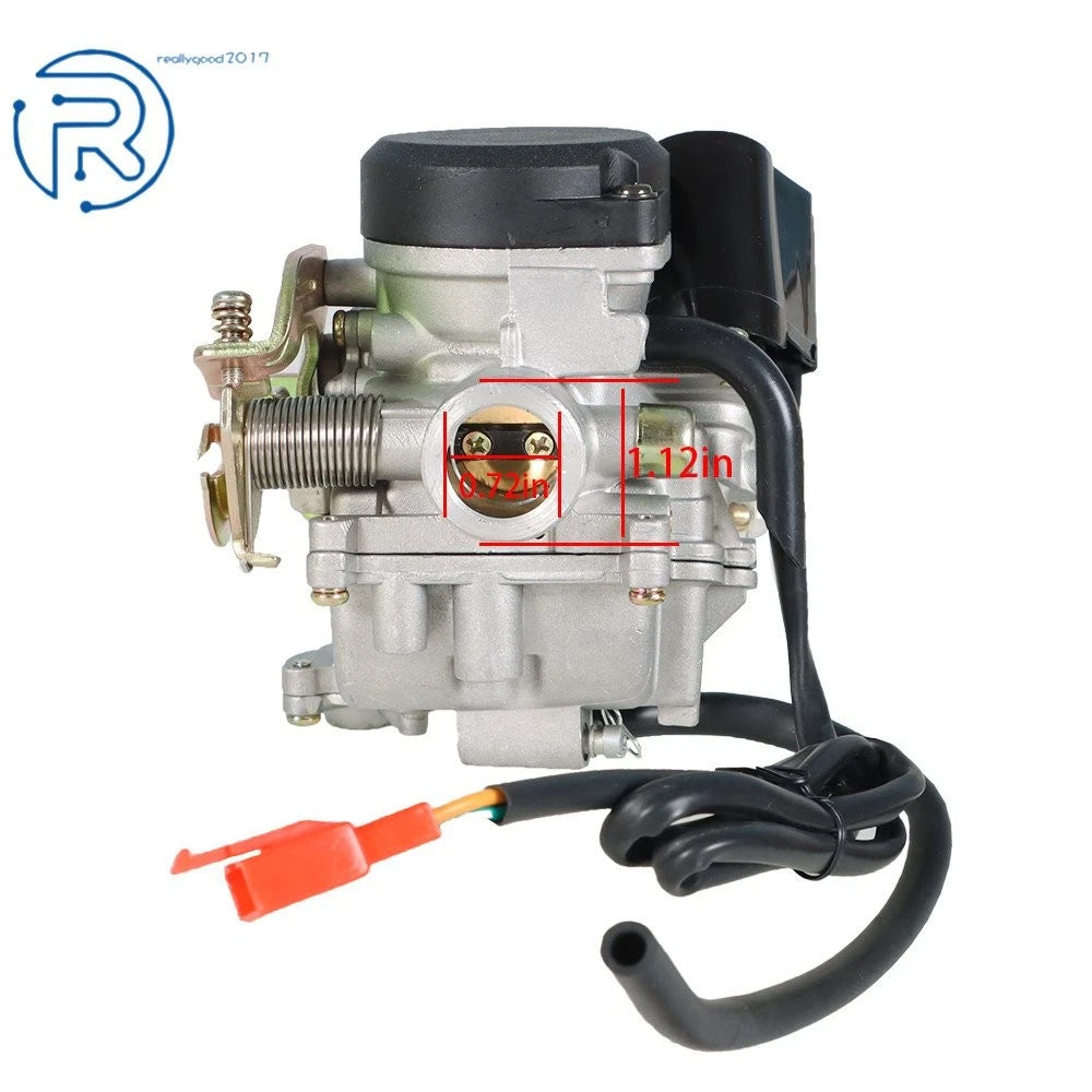 20mm Big Bore Carburetor for GY6 100cc 139QMB 139QMA Scooter (2000–2023)