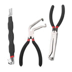 3 Piece Automotive Disconnect Pliers for Electrical Connector Removal Universal