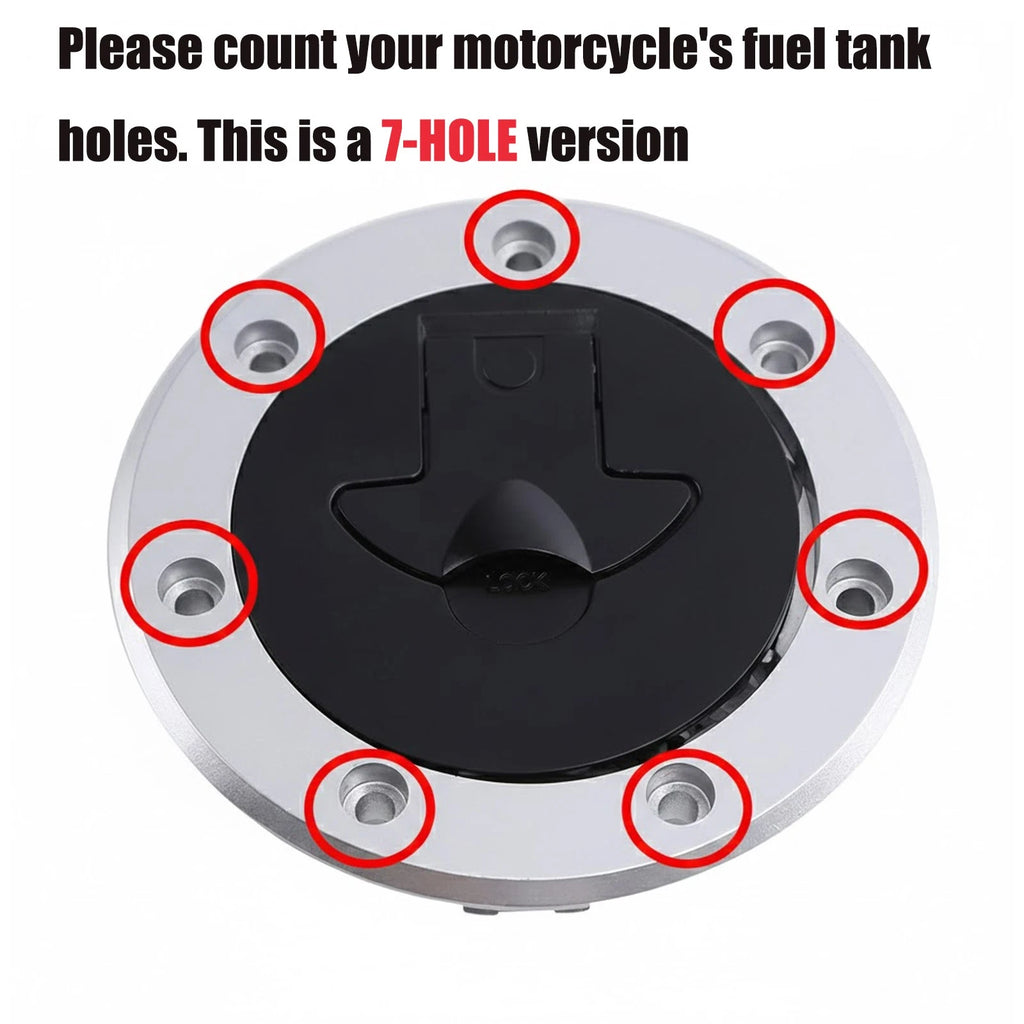 Fuel Gas Tank Cap for Kawasaki ZR550 Zephyr, ZR250 Balius II (1990–2007)