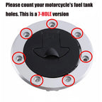 Fuel Gas Tank Cap for Kawasaki ZR550 Zephyr, ZR250 Balius II (1990–2007)