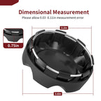 4X Wheel Center Caps for Polaris RZR XP 1000 (2021–2022)