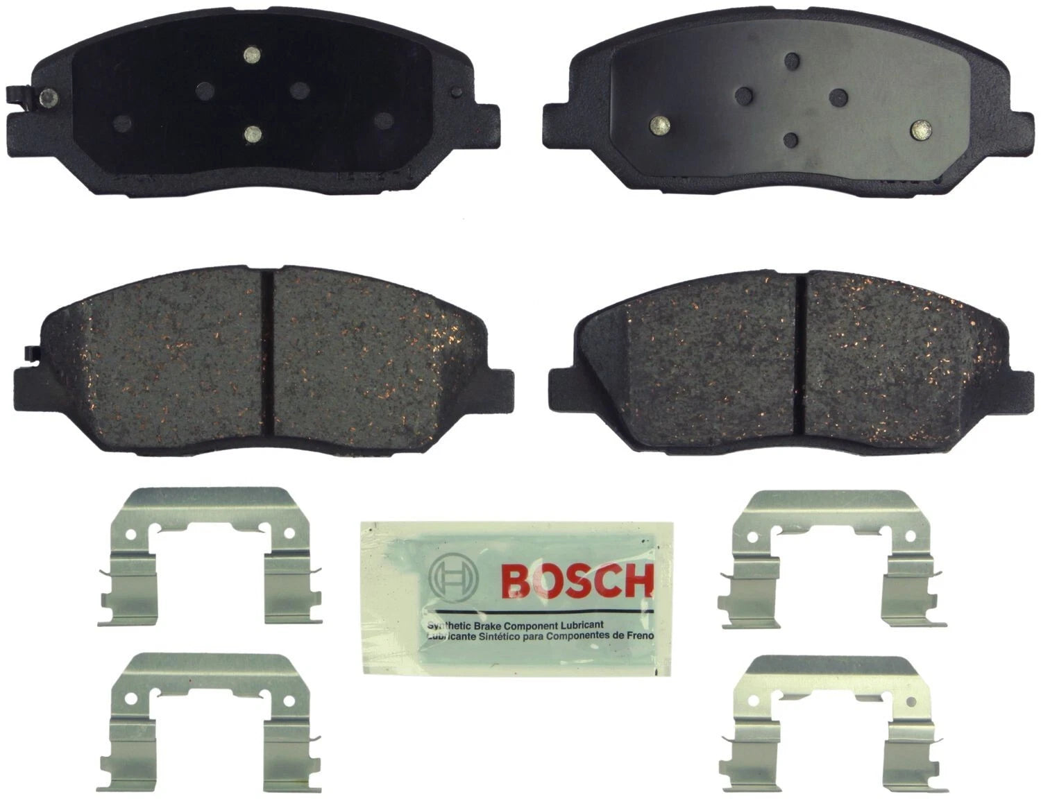 Front Disc Brake Pads Set of 4 Bosch BE1202H for Hyundai Santa Fe XL Kia Sedona (2013–2019)