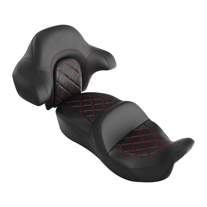 Driver Passenger Seat & Backrest for Harley CVO Road Glide (2014–2023)