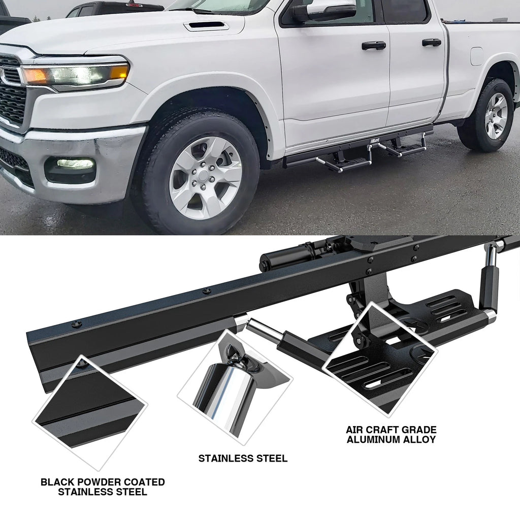 Power Drop Steps for Dodge Ram 1500 Quad Cab (2019-2026)