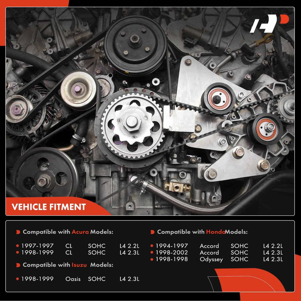 7X Timing Belt & Water Pump Kit for Honda Accord Odyssey (1994–2002)