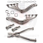 3" Long Tube Exhaust Headers & X Pipe for Chevy Corvette 5.7L V8 (1998–2004)