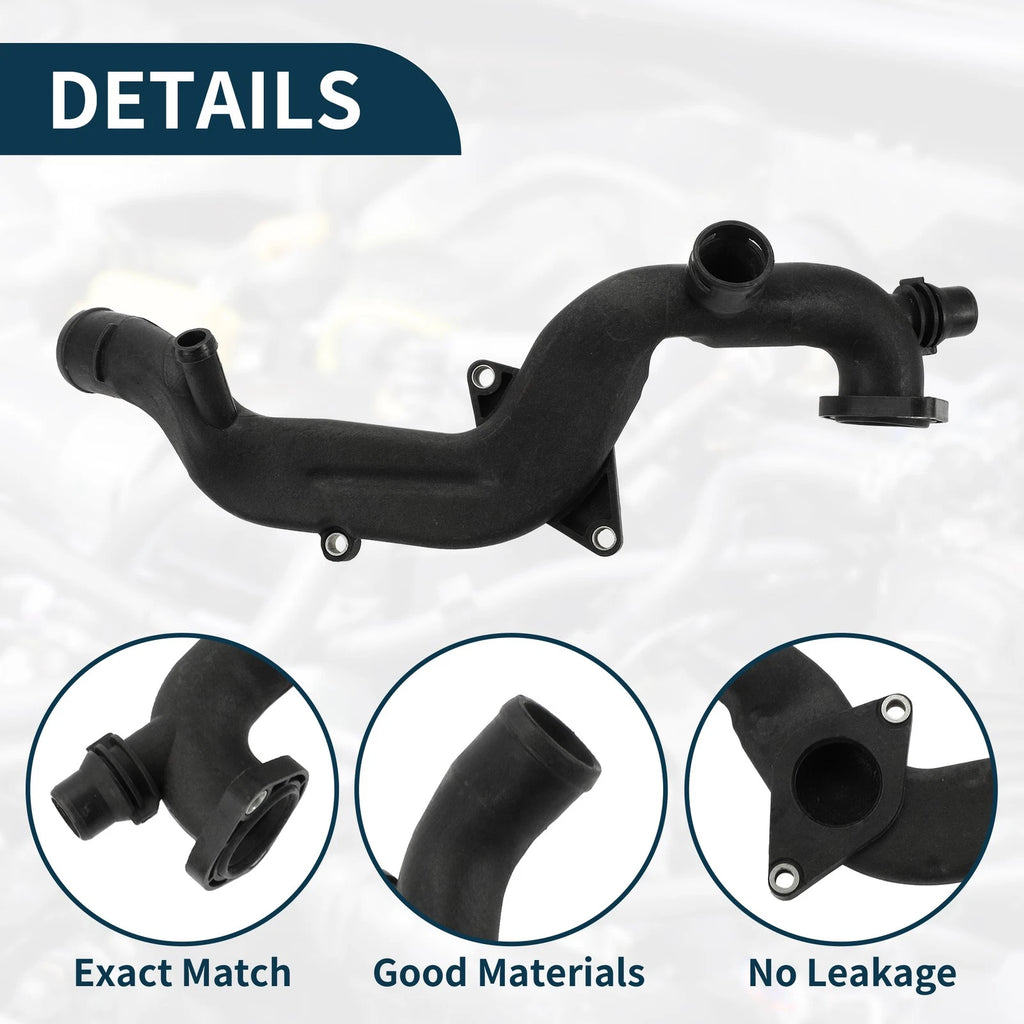 Engine Cooling Water Line for Audi A8 Quattro 3.0L (2015–2018) No. 06E121045AS