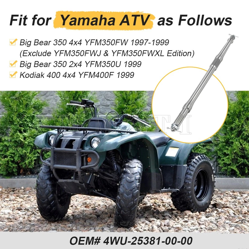 Rear Drive Axle Shaft for Yamaha Kodiak 400 (1999) 4WU-25381-00-00