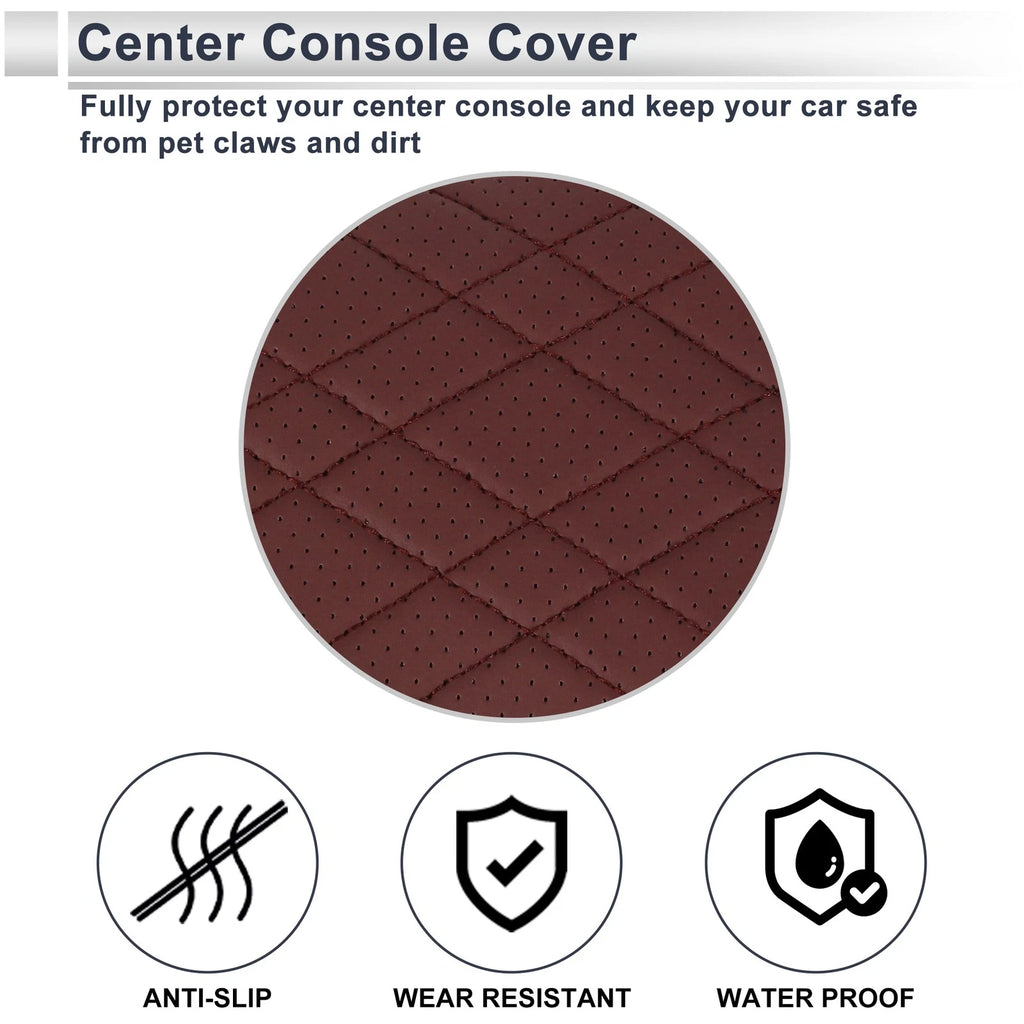 Center Console Cover for BMW 3 Series G20 (2020–2024) Wine Red
