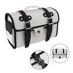 Saddlebag Storage Pannier for Scooter Motorcycle (Black)