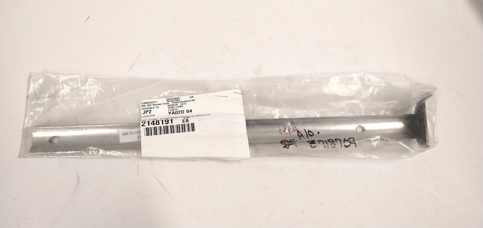 Stainless Dive Door Rub Rail Insert 15'' for Boston Whaler (214819115)