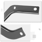 Front Right Side Bumper Reinforcement Impact Absorber for Ford E150-450 (2008–2021)