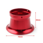 50mm Carburetor Air Inlet Vent Collar Horn Protector for Universal (N/A)