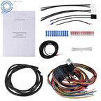 14 Circuit Wire Harness for Universal 12V Street Rods