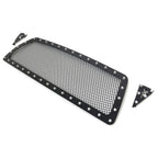 Stainless Black Rivet Mesh Grille Insert for Toyota Tacoma (2005–2011)