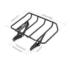 Quick Release Rear Luggage Rack for Harley Street Road Glide (2014–2025) Black