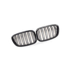 Gloss Black Double Line Grille for BMW 5 Series F07 GT (2010–2016)