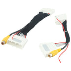 28Pin Front 24Pin Rear Camera Adapter Cable for Land Cruiser Prado