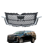 Front Bumper Grille for Cadillac Escalade (2021–2023) Chrome Plastic