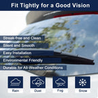 Rear Windshield Wiper Blade for Hyundai Santa Fe (2006-2012)