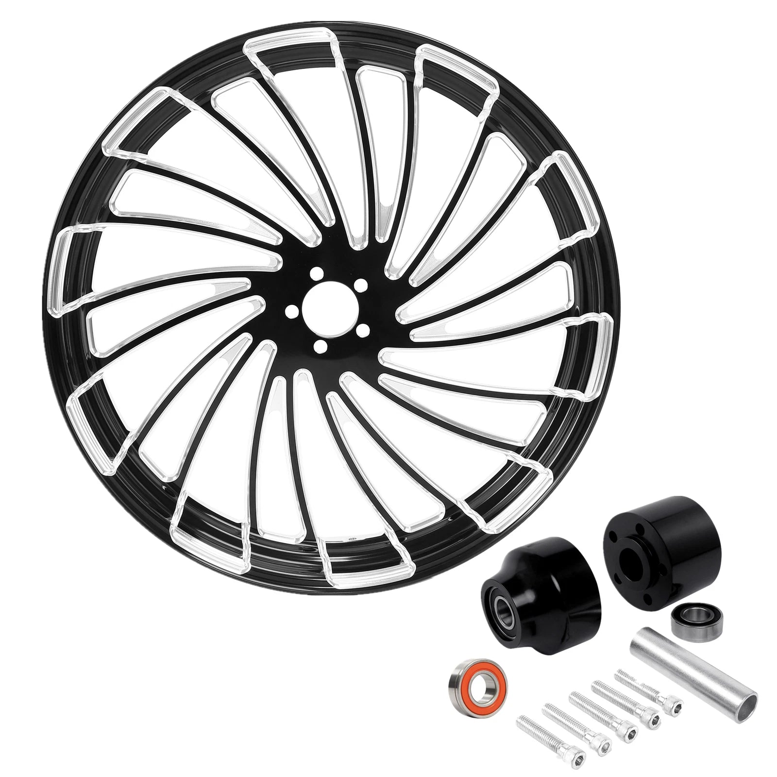 21" CNC Front Wheel Rim for Harley Road King Glide (2008–2025)