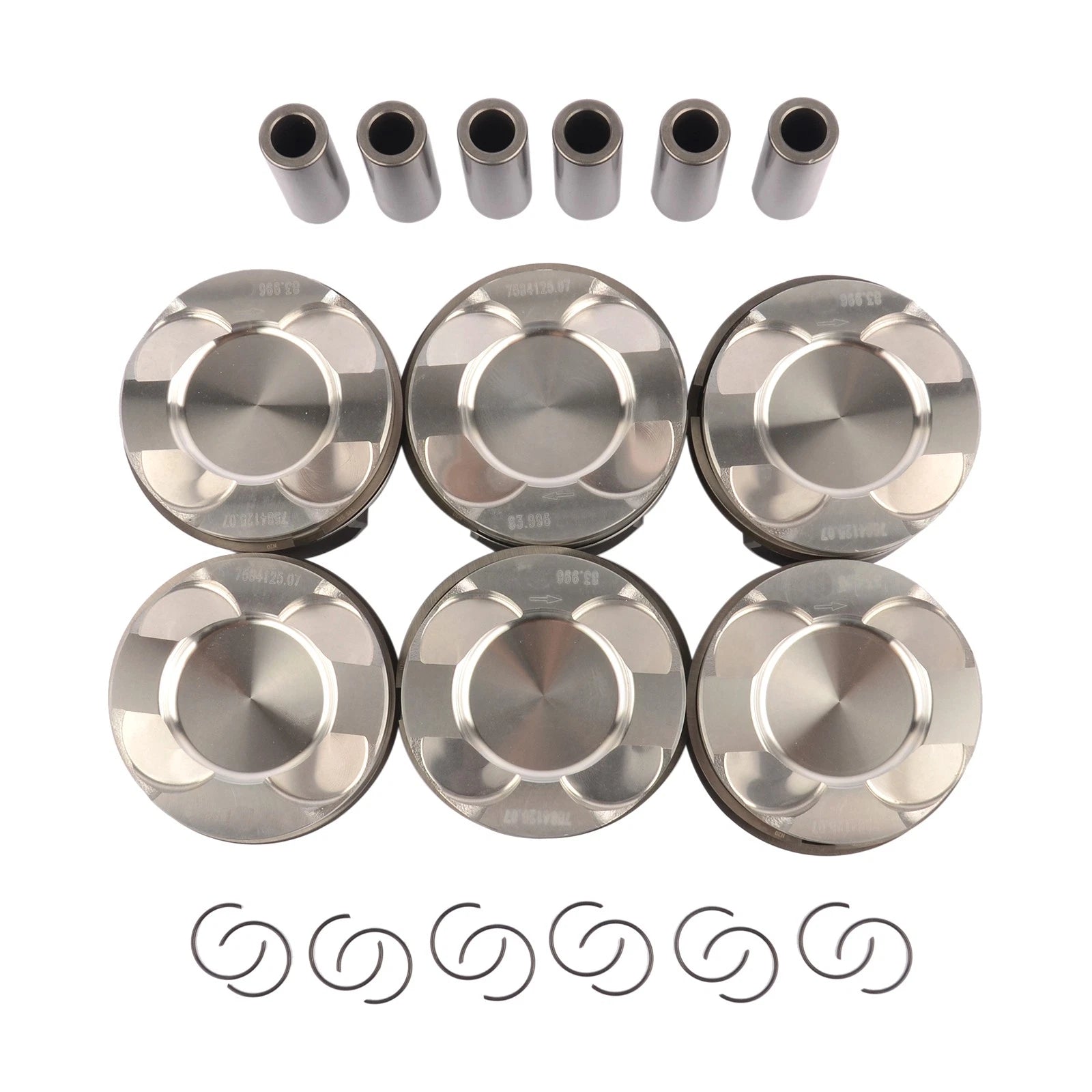 6X Pistons & Rings Set STD 22mm 84mm for BMW N55B30A (2011–2019)