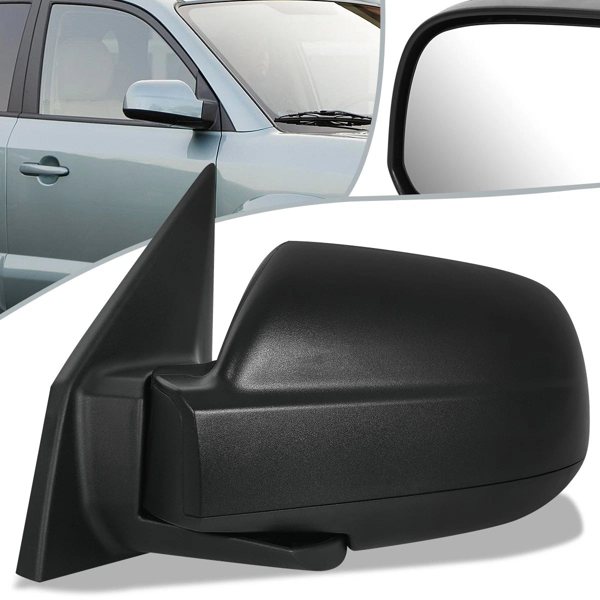 Left Side View Door Mirror Assembly for Hyundai Tucson (2005–2009) HY1320150