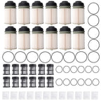 12PCS Fuel Filter Kit for Detroit Diesel DD13/DD15/DD16 (2014-Present)