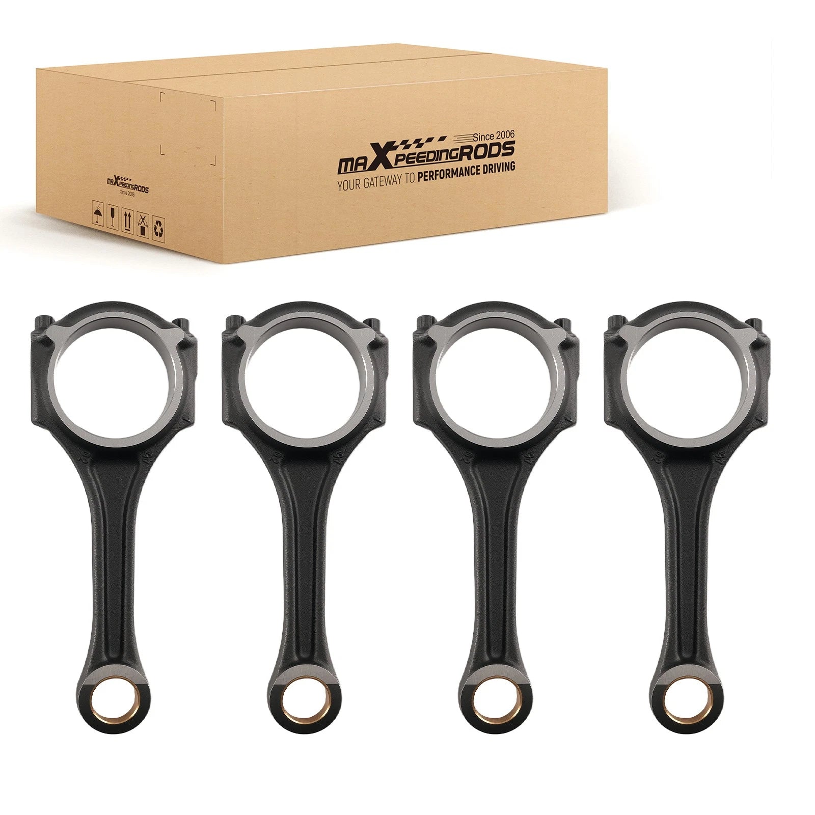 Set of 4 Connecting Rods for Mercedes-Benz M274.920 Turbo (2013–2018)