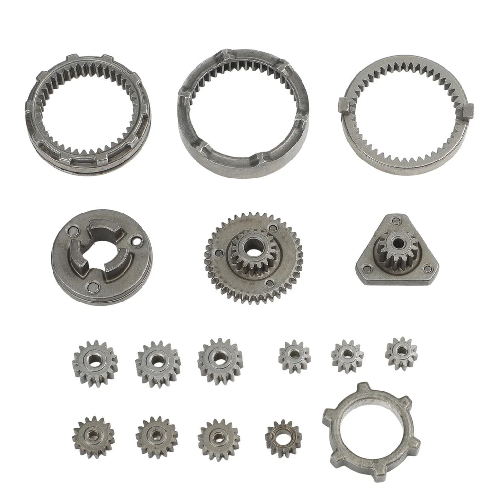 16pcs Brushless Lithium Drill Gear Set - Self-locking Reduction Gears