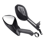 Rear View Mirrors Turn Signal Light for Ducati 959 Panigale 2015-2020
