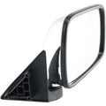 Set of 2 Manual Mirrors for Mazda B2200 (1987–1993) Chrome Folding