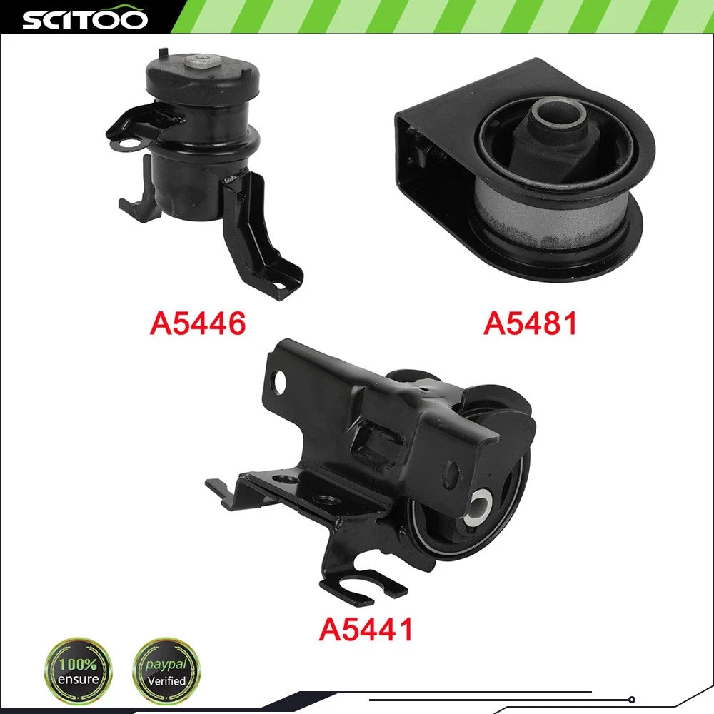 3X Engine Motor Trans Mount for Mazda Tribute (2005–2008)