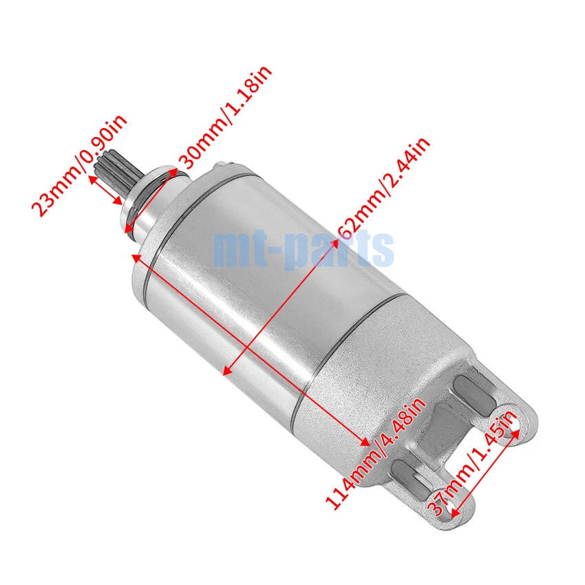 Starter Motor for Kymco Xciting 400i ABS (2014–2016) / Euro 4 (2017–2020) / VS 400 (2023–2024)