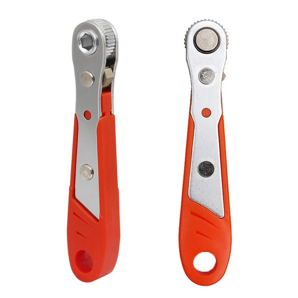 Set of 4 Hexagon Ratchet Spanners for Quick Wrenching