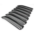 Grille Cover Insert Mesh for Jeep Wrangler TJ (1997-2006) Black