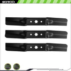 Set of 3 Mower Blades 742-05056 942-05056 for Cub Cadet XT1 XT2 (RZT 54")