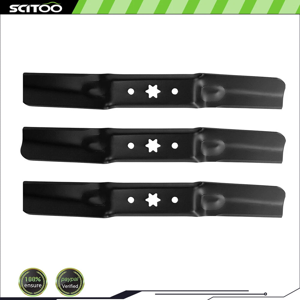 Set of 3 Mower Blades 742-05056 942-05056 for Cub Cadet XT1 XT2 (RZT 54")