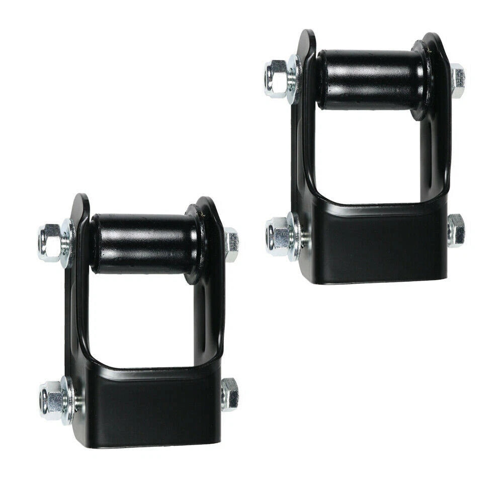 Rear Leaf Spring Shackle Set LH & RH for Chevy Blazer S10 GMC Jimmy S15 (1983–2005)