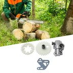Replacement Oil Pump Gear Kit for MS380 MS381 038 038AV Chainsaw (N/A)