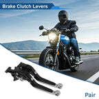 Short Long Brake Clutch Levers for Honda Rebel CMX 500 300 (2017–2021) Black Titanium