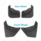 Set of 4 Mud Flaps Splash Guards for Tesla Model Y (2020–2023)