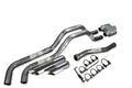 Dual Exhaust Muffler for Nissan Titan (2004–2006) 2.5" Side Exit Slash Tip