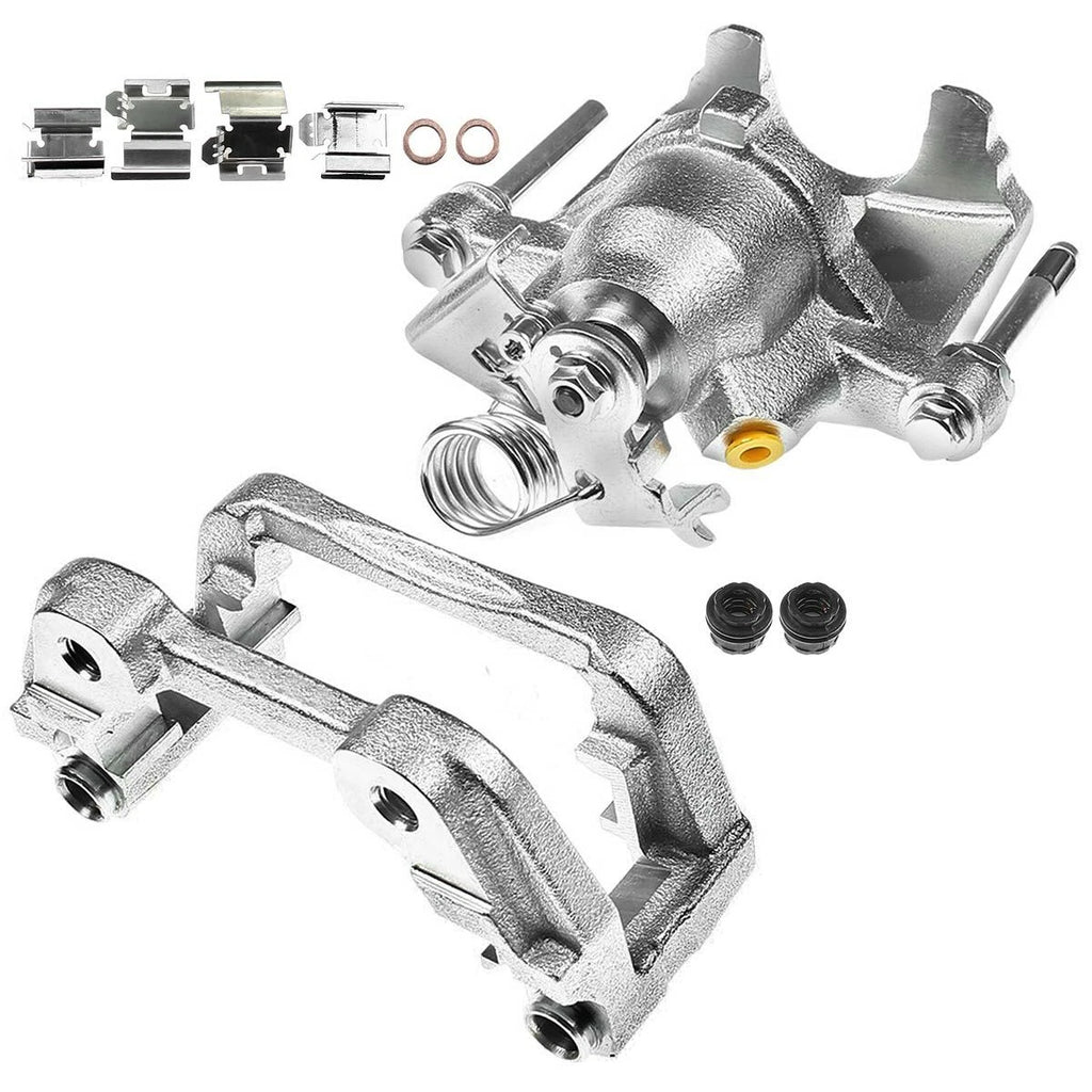 Rear Left Brake Caliper with Bracket for Ford Explorer Taurus (2013-2019)