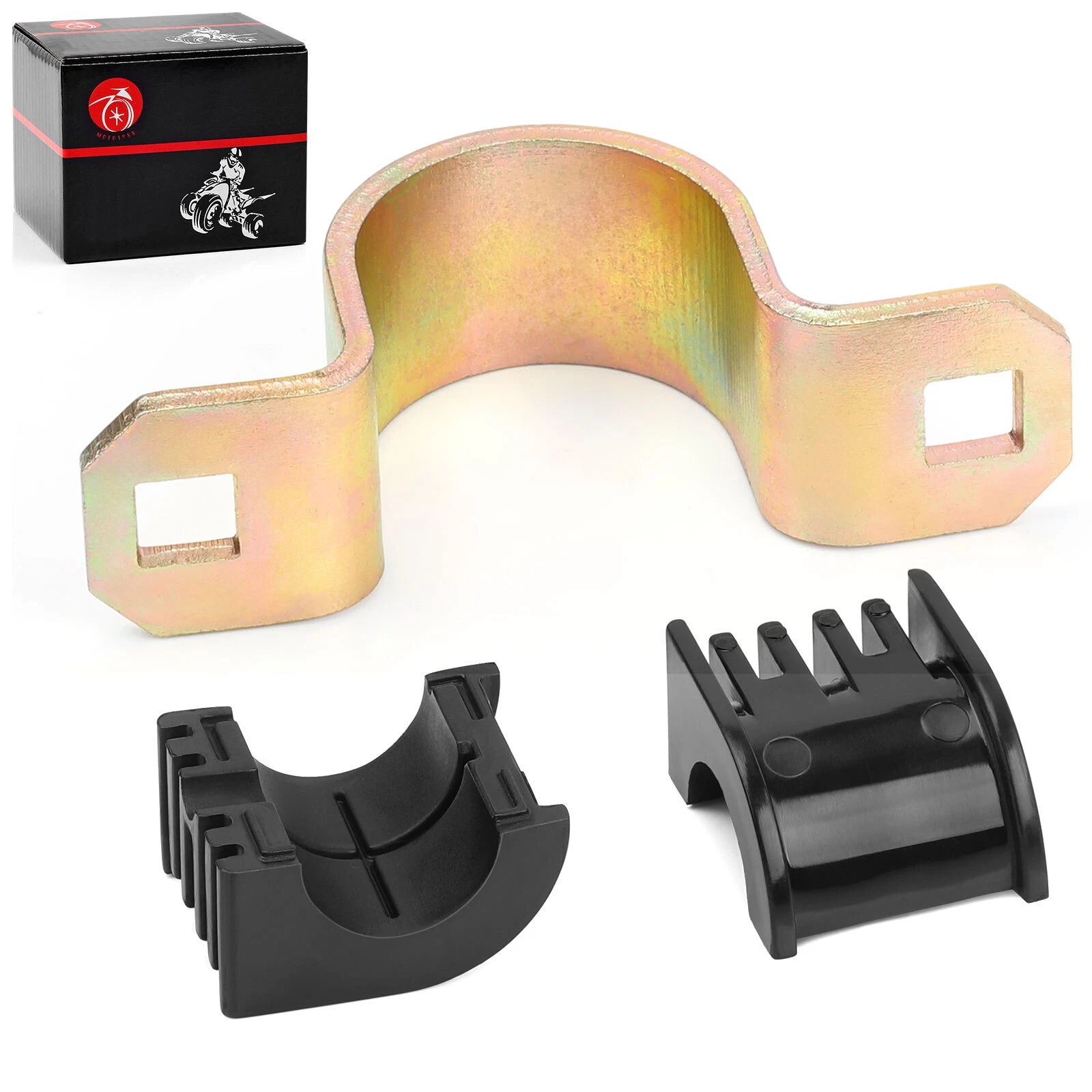 Rear Stabilizer Bar Bushings Bracket for Polaris RZR 570 Ranger 900 1000 (2011–2023)