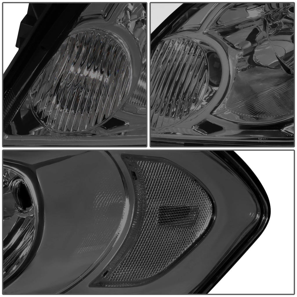 Smoked/Clear Signal Bumper Headlight Lamps for Chevy Impala (2006–2016)